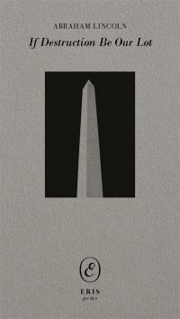 Book Cover for If Destruction Be Our Lot by Abraham Lincoln