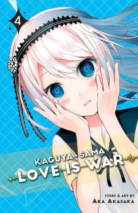 Book Cover for Kaguya-Sama Vol. 4 by Aka Akasaka