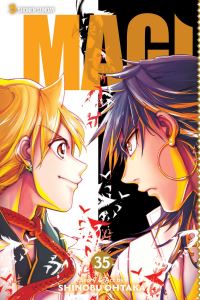 Book Cover for Magi 35 by Shinobu Otaka