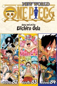 Book Cover for One Piece. Volume 82, Volume 83, Volume 84 New World by Eiichiro Oda