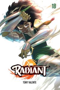 Book Cover for Radiant. 18 by Tony Valente