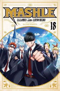 Book Cover for Mashle Volume 18 by Hajime Komoto