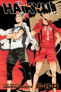 Book Cover for Haikyu!!. Vols. 10, 11 & 12 by Haruichi Furudate