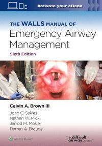 Book Cover for The Walls Manual of Emergency Airway Management by Ron M Walls
