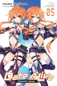 Book Cover for Date a Live. 05 Tempest Yamai by Koushi Tachibana