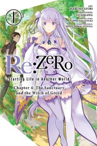 Book Cover for Re:Zero. Chapter 4. The Sactuary and the Witch of Greed by Tappei Nagatsuki, Yu Aikawa