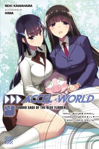 Book Cover for Accel World. 24 Sword Sage of the Blue Flower by Reki Kawahara