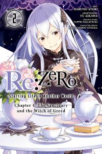 Book Cover for Re:Zero Chapter 4 The Sanctuary and the Witch of Greed by Tappei Nagatsuki, Yu Aikawa, Shinichiro Otsuka