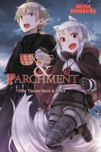Book Cover for Wolf & Parchment by Isuna Hasekura