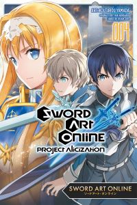 Book Cover for Sword Art Online. 004 Project Alicization by Reki Kawahara, Abec