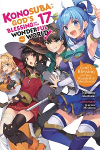 Book Cover for Konosuba Vol. 17 by Natsume Akatsuki