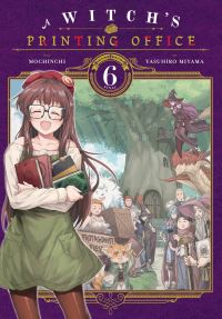 Book Cover for A Witch's Printing Office. Volume 6 by Mochinchi