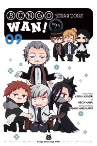 Book Cover for Bungo Stray Dogs 9 by Kafuka Asagiri, Sango Harukawa