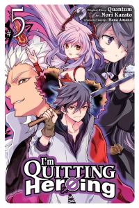 Book Cover for I'm Quitting Heroing. Vol. 5 by Quantum
