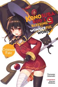 Book Cover for Konosuba 9 Crimson Fate by Natsume Akatsuki