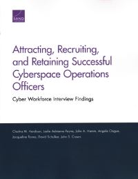 Book Cover for Attracting, Recruiting, and Retaining Successful Cyberspace Operations Officers by Chaitra M Hardison, Leslie Payne, John Hamm, Angela Clague, Jacqueline Torres, David Schulker, John S Crown, Project Air Force US, Rand Corporation