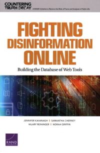 Book Cover for Fighting Disinformation Online by Jennifer Kavanagh