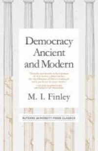 Book Cover for Democracy Ancient and Modern by MI Finley