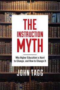Book Cover for The Instruction Myth by John Tagg