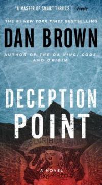 Book Cover for Deception Point by Dan Brown, Copyright Paperback Collection Library of Congress