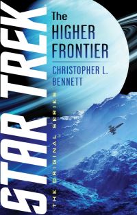 Book Cover for The Higher Frontier by Christopher L Bennett, Gene Roddenberry