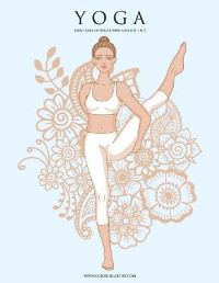 Book Cover for Yoga Libro Para Colorear Para Adultos 1 & 2 by Nick Snels