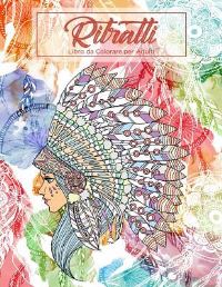 Book Cover for Ritratti Libro Da Colorare Per Adulti 1 by Nick Snels