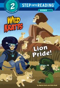 Book Cover for Lion Pride! by Martin Kratt, Chris Kratt