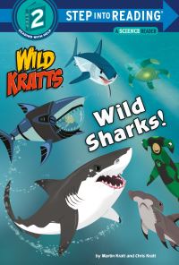 Book Cover for Wild Sharks! by Martin Kratt, Chris Kratt