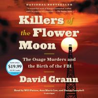 Book Cover for Killers of the Flower Moon by David Grann