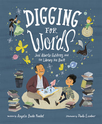 Book Cover for Digging for Words by Angela Burke Kunkel