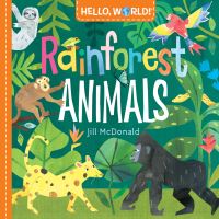 Book Cover for Rainforest Animals by Jill McDonald