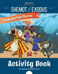 Book Cover for Shemot / Exodus Activity Book by Bible Pathway Adventures, Pip Reid