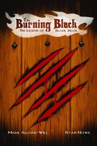 Book Cover for The Burning Black by Mark AllardWill