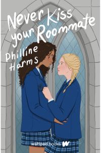 Book Cover for Never Kiss Your Roommate by Philine Harms