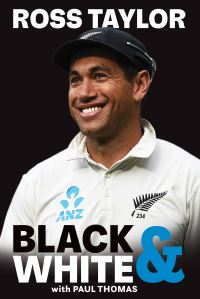 Book Cover for Ross Taylor - Black and White by Paul Thomas