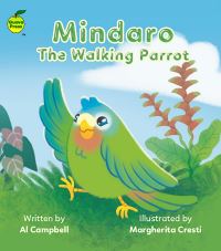 Book Cover for Mindaro the Walking Parrot by Al Campbell