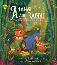 Book Cover for Anansi and Rabbit by Al Campbell