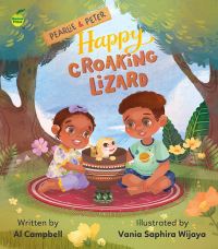 Book Cover for Happy Croaking Lizard by Al Campbell