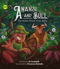 Book Cover for Anansi and Bull by Al Campbell