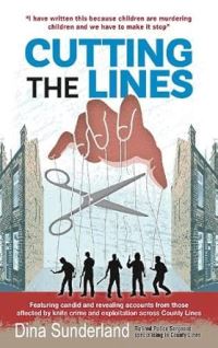 Book Cover for Cutting The Lines by DINA SUNDERLAND
