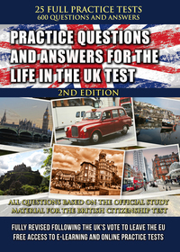 Book Cover for Practice Questions and Answers for the Life in the UK Test by Andrew Thompson