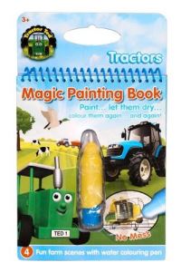 Book Cover for Tractor Ted Magic Painting Book - Tractors by Alexandra Heard