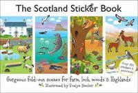 Book Cover for The Scotland Sticker Book by David Felton