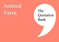 Book Cover for Animal Farm, George Orwell by 