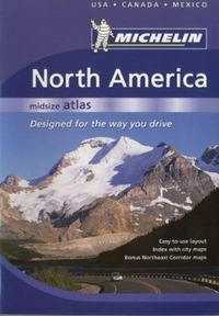 Book Cover for North America Mid Size Atlas - Tourist & Motoring Atlas by 