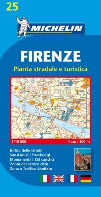 Book Cover for Firenze - Michelin City Plan 25 by 