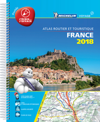 Book Cover for France 2018 -Tourist & Motoring Atlas A4 Laminated Spiral by 