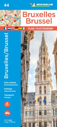 Book Cover for Brussels - Michelin City Plan 44 by 