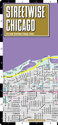 Book Cover for Streetwise Chicago Map - Laminated City Center Street Map of Chicago, Illinois by 